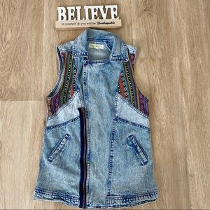 3 for $20 🔥 Denim Vest by Staring at Sta…